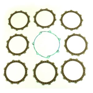 Clutch Friction Plate & Cover Gasket Kit fits Yamaha Yz450F 07-09 Motorbikes