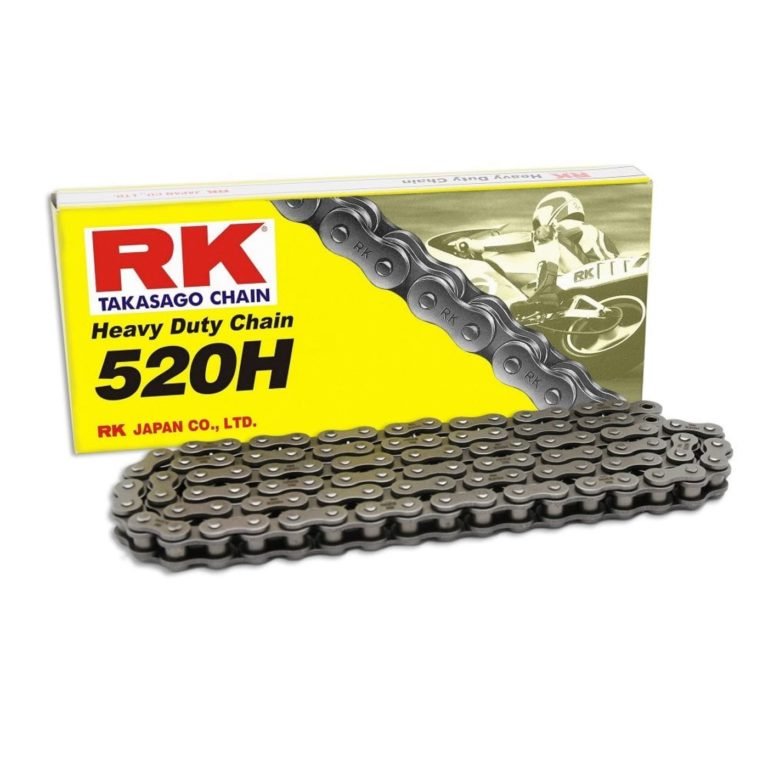 RK Chain Heavy Duty Black 520H 520-102L (34.3Kn) for Motorbikes