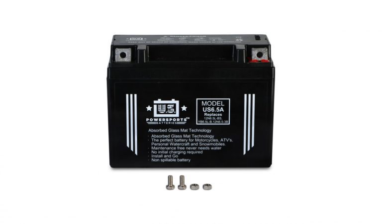 US Powersports Battery US6.5A Sealed 12v 6.5AH CCA:90A L:138mm H:102mm W:66mm