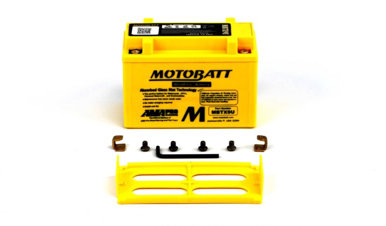 Motobatt Battery MBTX9U CCA:160A YTX9BS, YT12ABS L:151mm x H:105mm x W:87mm