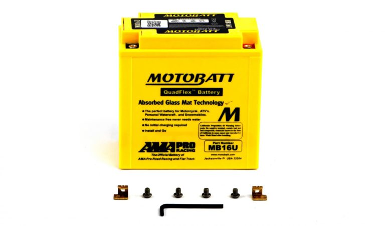 Motobatt Battery MB16U 12v 20AH CCA:240A YB16BA L:160mm x H:161mm x W:90mm