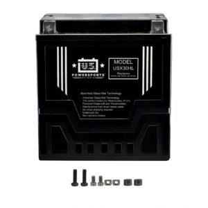 US Powersports Battery USX30HL C60-N24L-A,L-BS Sealed 12v 29AH L:184xH:175xW:125