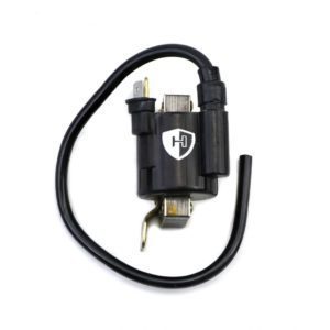 Ignition Coil 6v AC Single 2 Bullets 70mm Centres for Motorbikes