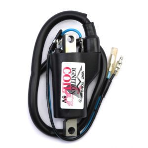 Ignition Coil 6v DC 2 Wires 90mm Centres for Motorbikes