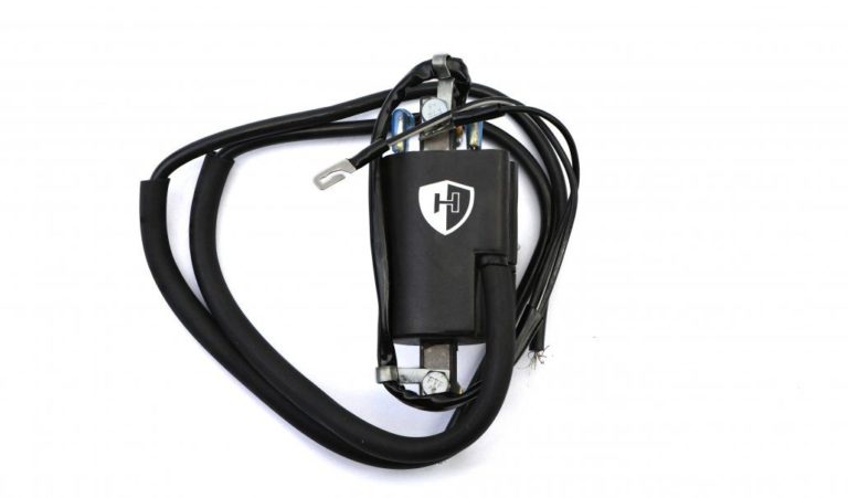 Ignition Coil 12v CDI Twin Lead 2 Wires (100mm Centres) (P: 5.28Oh, S: 18.70KOh) Motorbikes