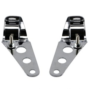 Headlight Brackets Chrome To Fit 30mm to 37mm Forks for Motorbikes