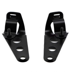 Headlight Brackets Black To Fit 30mm to 37mm Forks for Motorbikes