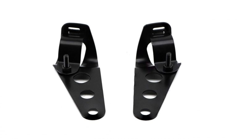 Headlight Brackets Black To Fit 30mm to 37mm Forks for Motorbikes