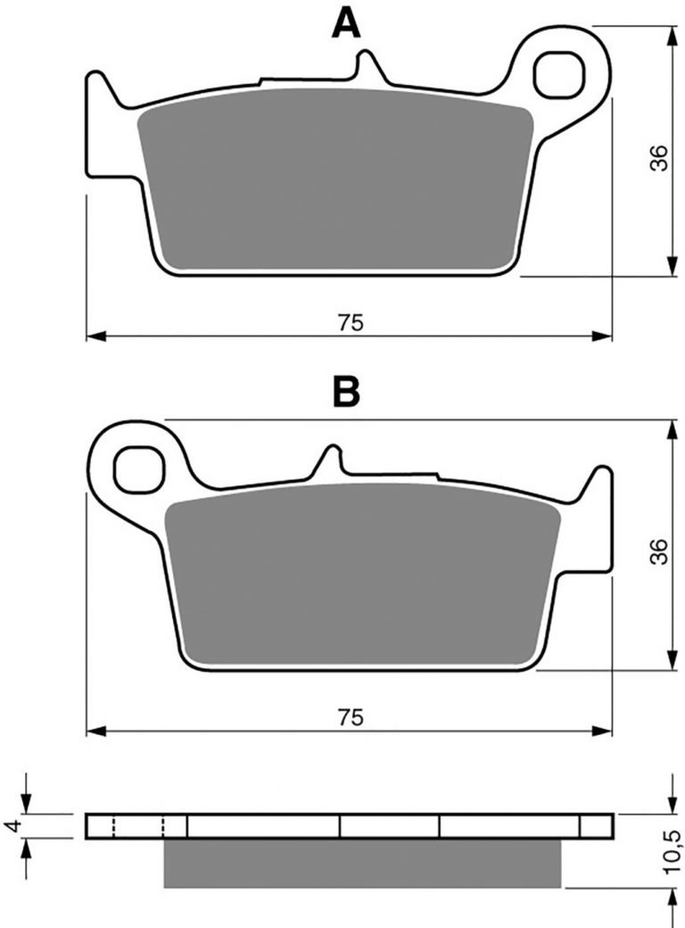 Goldfren AD003,VD144,FA131,FDB539,SBS604 for Motorbikes