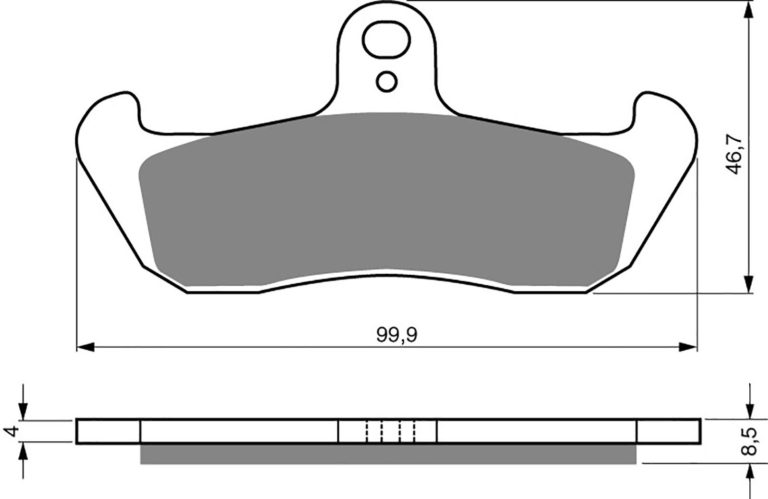 Goldfren AD006,VD929,VD942,FA134,FDB499,SBS608 for Motorbikes