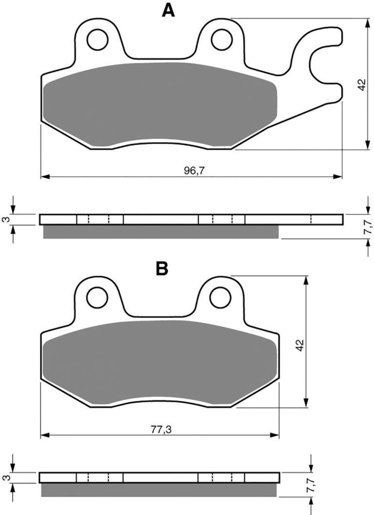 Goldfren K5-009,VD250,FA165,FA215,FDB631,SBS134, SBS638 for Motorbikes