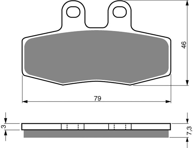 Goldfren AD010,VD152,FA113,FA256,FDB438 for Motorbikes