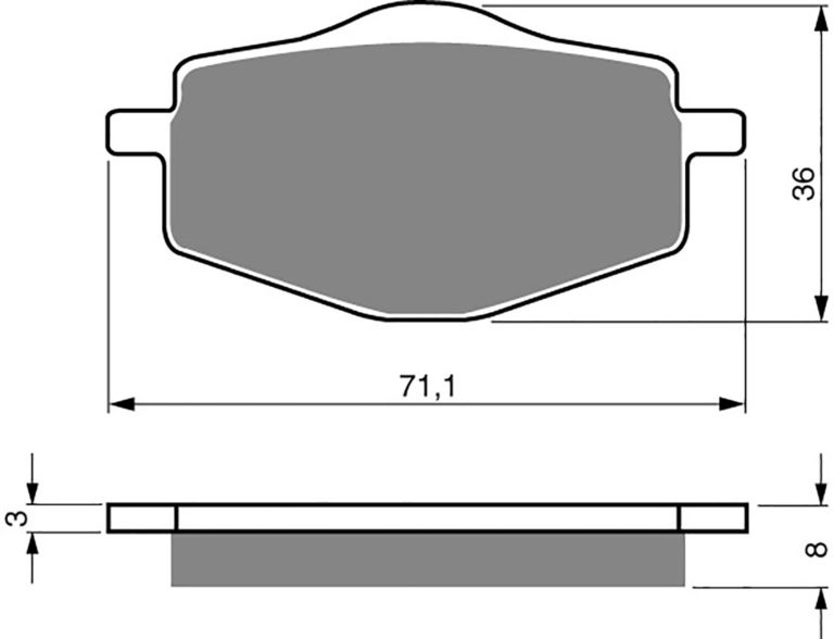 Goldfren K5-018,VD239,FA101,FDB383,SBS575,SBS619 for Motorbikes