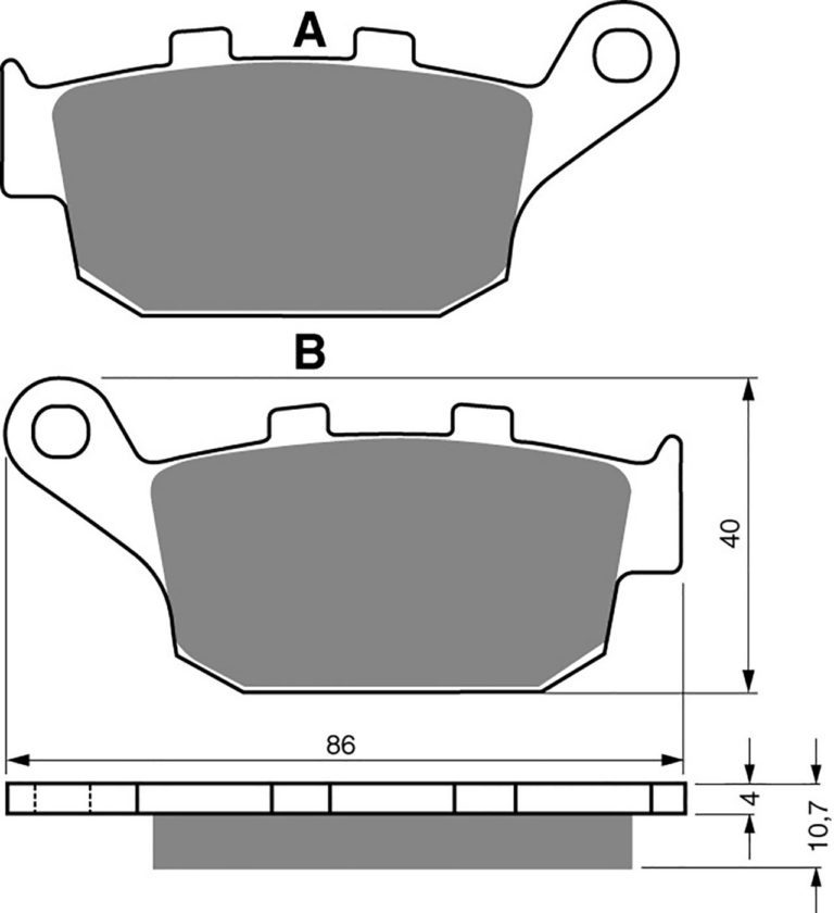 Goldfren AD020,VD147,FA140,FDB531,SBS614 for Motorbikes