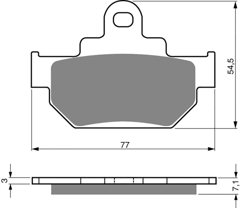 Goldfren AD030,VD329,FA106,FDB404,SBS581 for Motorbikes