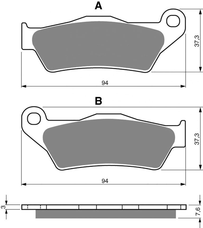 Goldfren AD031,VD947,FA181,FA245,FDB2016,SBS671 for Motorbikes