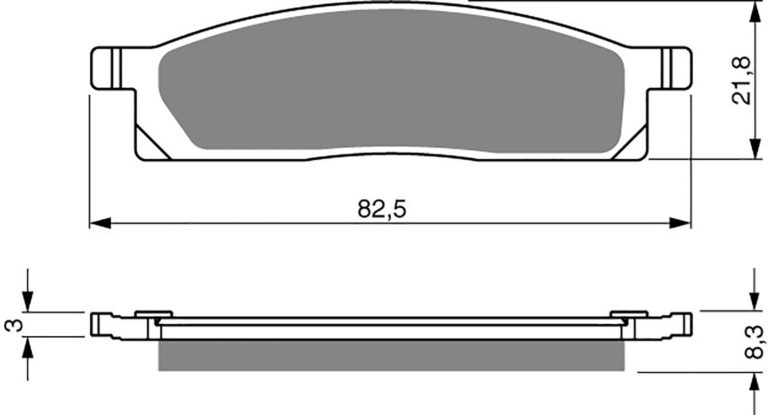 Goldfren AD034,VD244,FA119,FDB453,SBS589 for Motorbikes