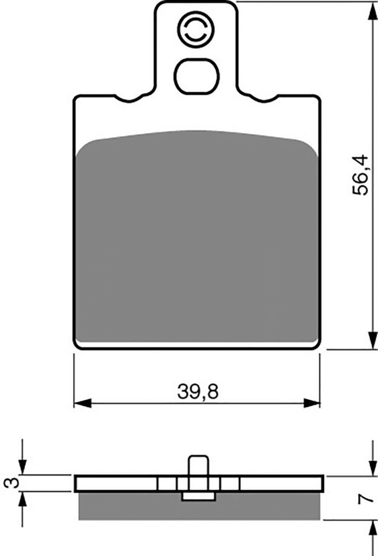 Goldfren AD038,VD911,VD948,FA47,FDB207/R,FDB705,SBS519 for Motorbikes