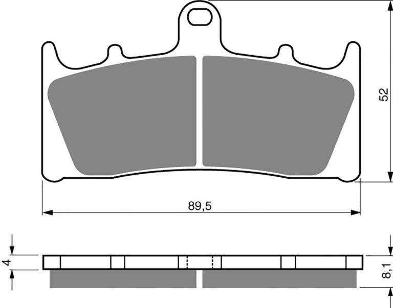 Goldfren AD039,VD349,FA188,FDB873,SBS686 for Motorbikes