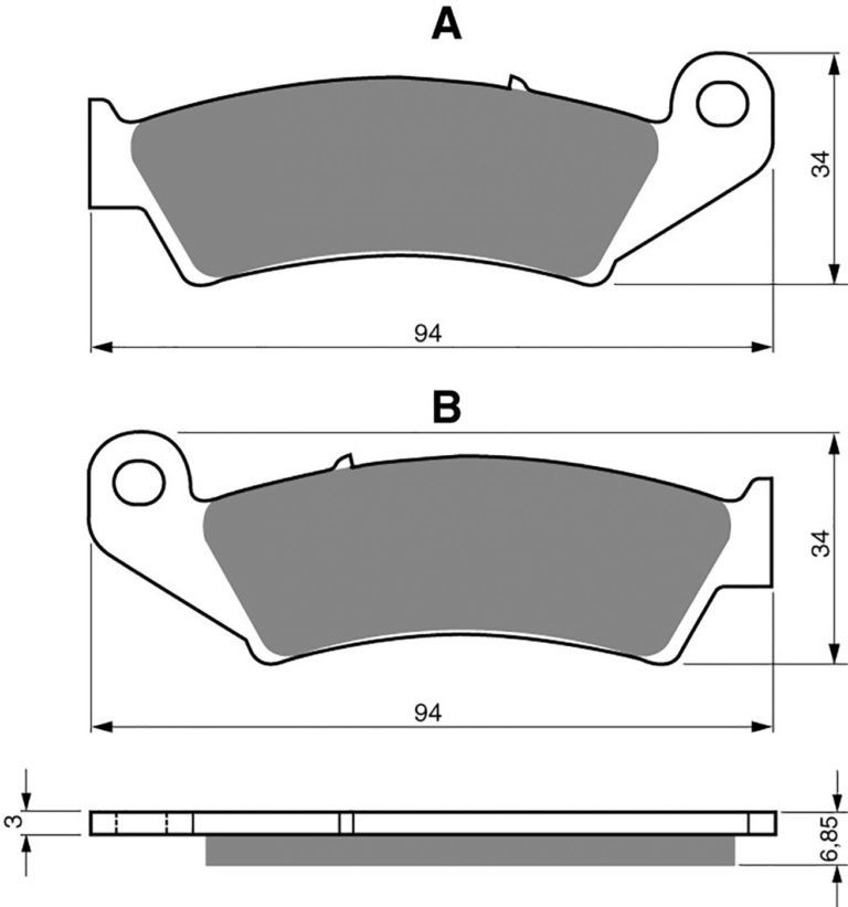 Goldfren AD041,VD161,FA185,FA389,FDB892,SBS694 for Motorbikes