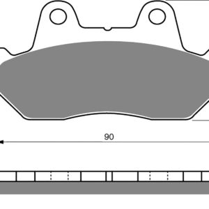 Goldfren AD049,VD123/2,FA69/2,FDB244R,SBS572 for Motorbikes