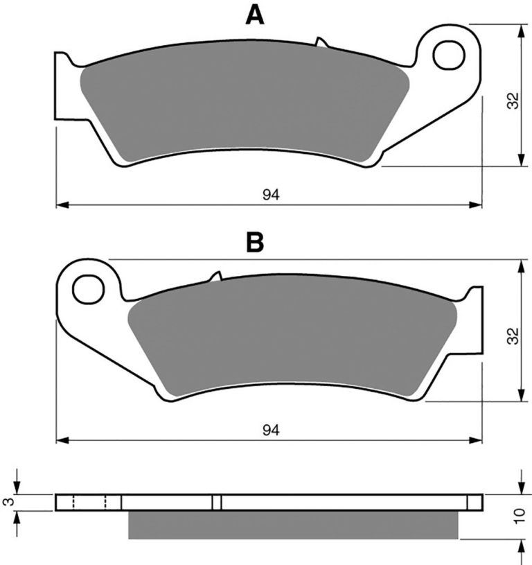 Goldfren AD052,VD139/2,FA143,FDB496,SBS623 for Motorbikes