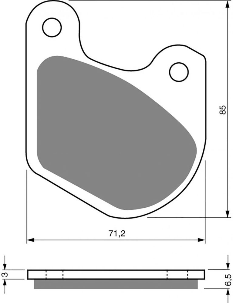 Goldfren AD062,FA72,FDB334 for Motorbikes