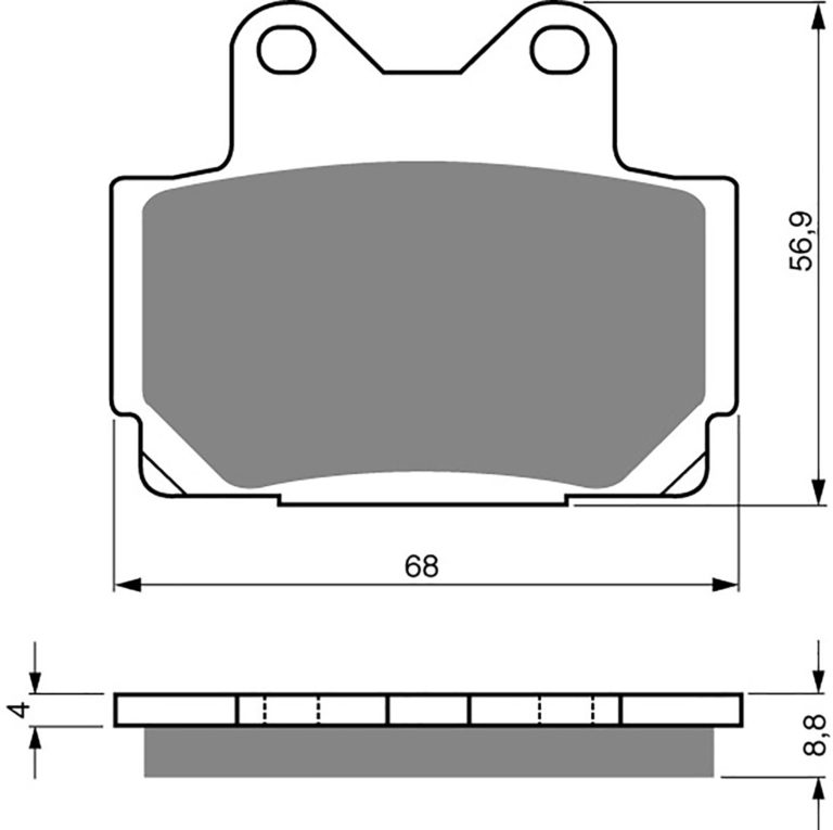 Goldfren AD067,VD240,FA104,FDB386/R,SBS570 for Motorbikes