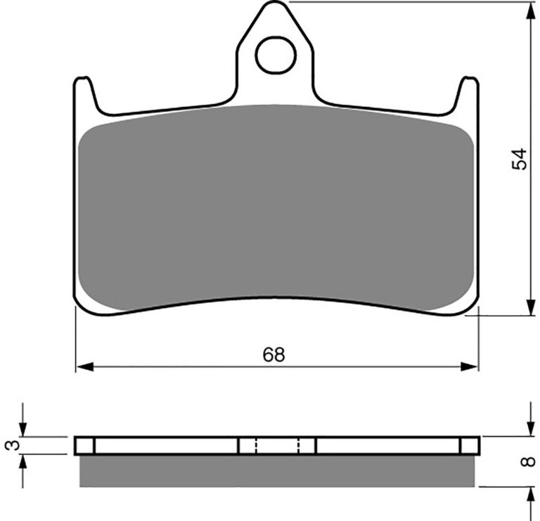 Goldfren AD069,VD154,FA187,FA144,FDB858 for Motorbikes