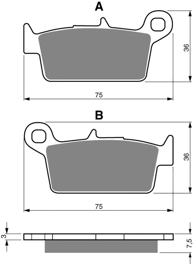 Goldfren AD071,FA131/2 for Motorbikes