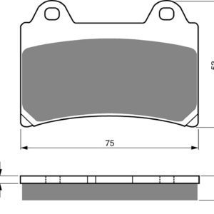 Goldfren S33-073,VD242,FA123,FDB662,SBS590 for Motorbikes