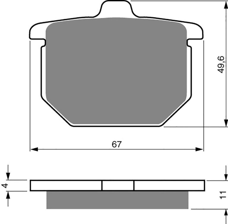 Goldfren AD080,VD112/2,FA029,SBS508 for Motorbikes