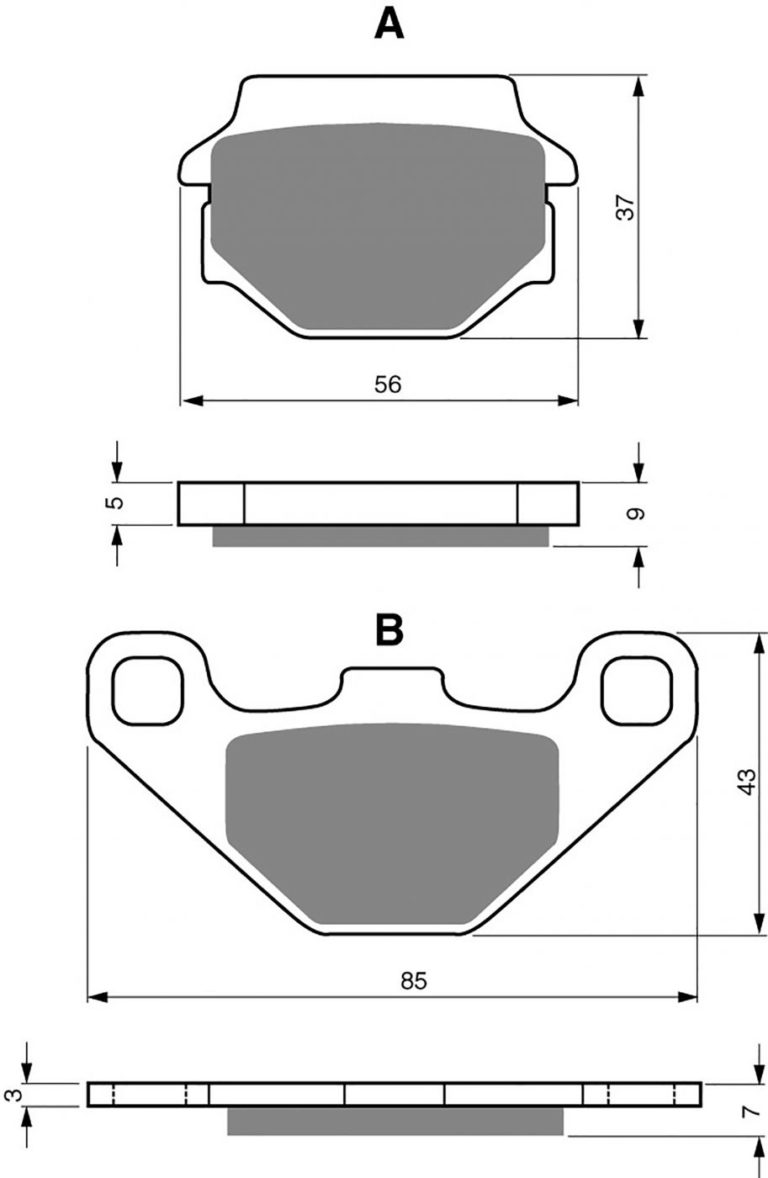 Goldfren AD084,VD425,FA67/3,FDB314,SBS586 for Motorbikes