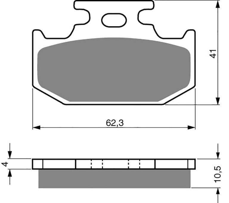 Goldfren K5-100,VD432/2,FA152/2,SBS648 for Motorbikes