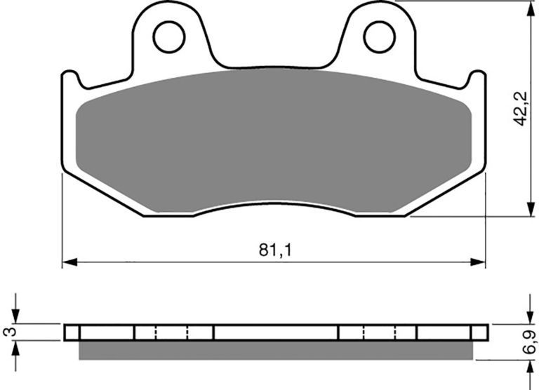 Goldfren AD103,FA092,FA092/2,FA323/2,SBS104,SBS558,FDB2119 for Motorbikes