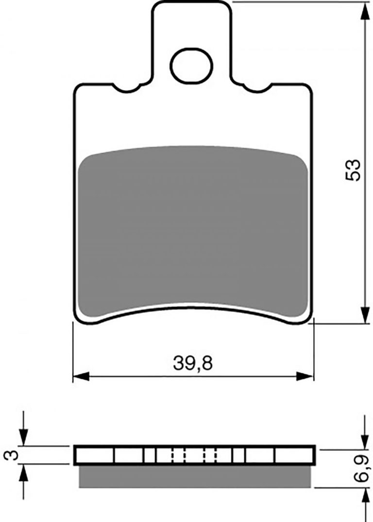 Goldfren AD107,VD256,FA206,FDB889,SBS667 for Motorbikes