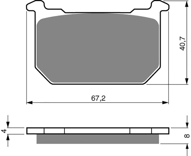 Goldfren AD127,VD420/2,FA068,FFA066,FDB298/R,SBS539,SBS540 for Motorbikes