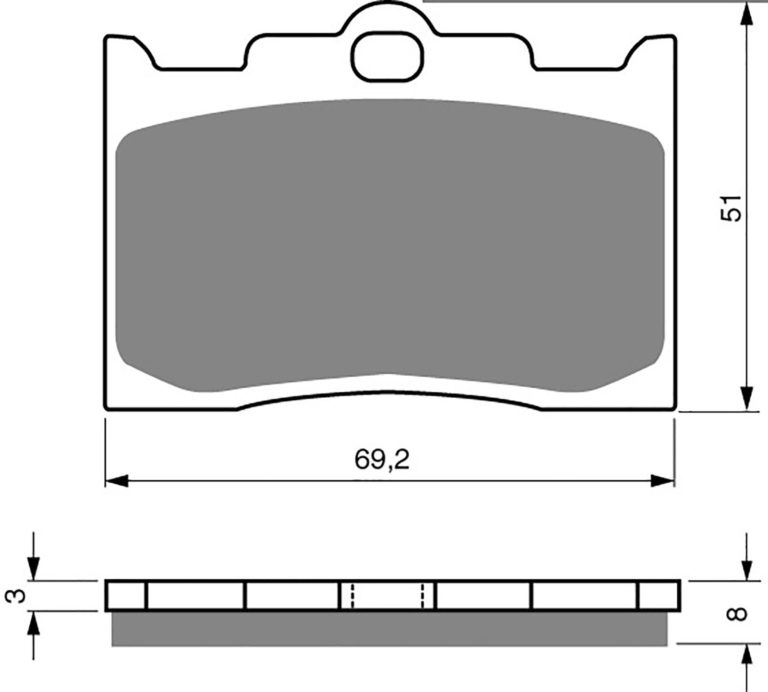 Goldfren AD132,FA216,FDB2040,SBS678,SBS662,FA216/3 for Motorbikes