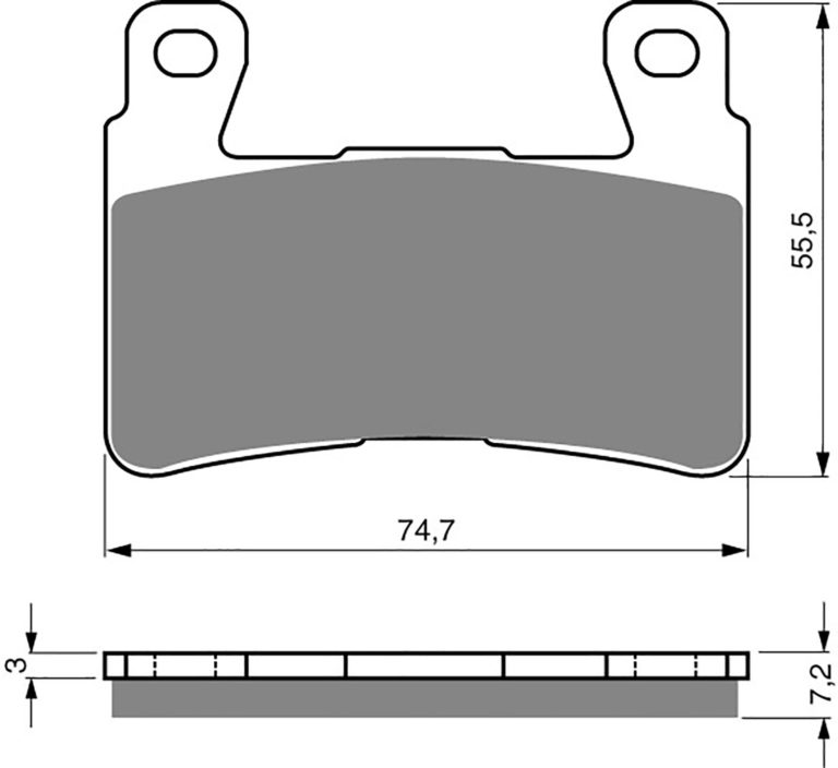 Goldfren AD134,VD166,FA265,FA296,FDB2079,SBS734 for Motorbikes