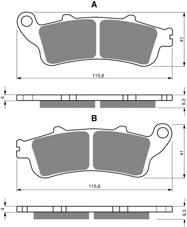 Goldfren AD135,FA281,SBS722 for Motorbikes