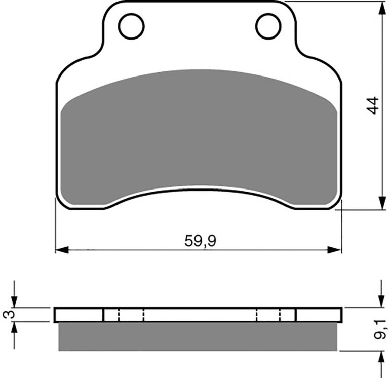 Goldfren AD136,FA235,SBS723,VD996 for Motorbikes