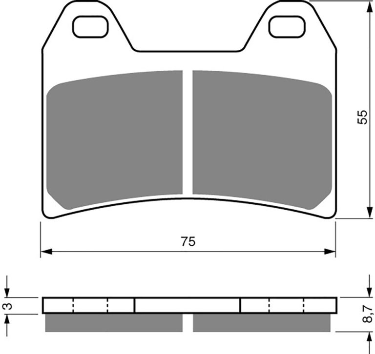 Goldfren AD141,VD262,FA244,FDB2042,SBS706,SBS727 for Motorbikes