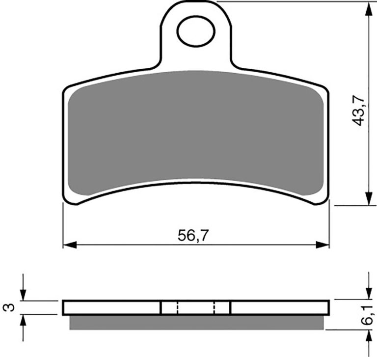 Goldfren AD143,FA291,SBS815,FDB2103,DP640 for Motorbikes