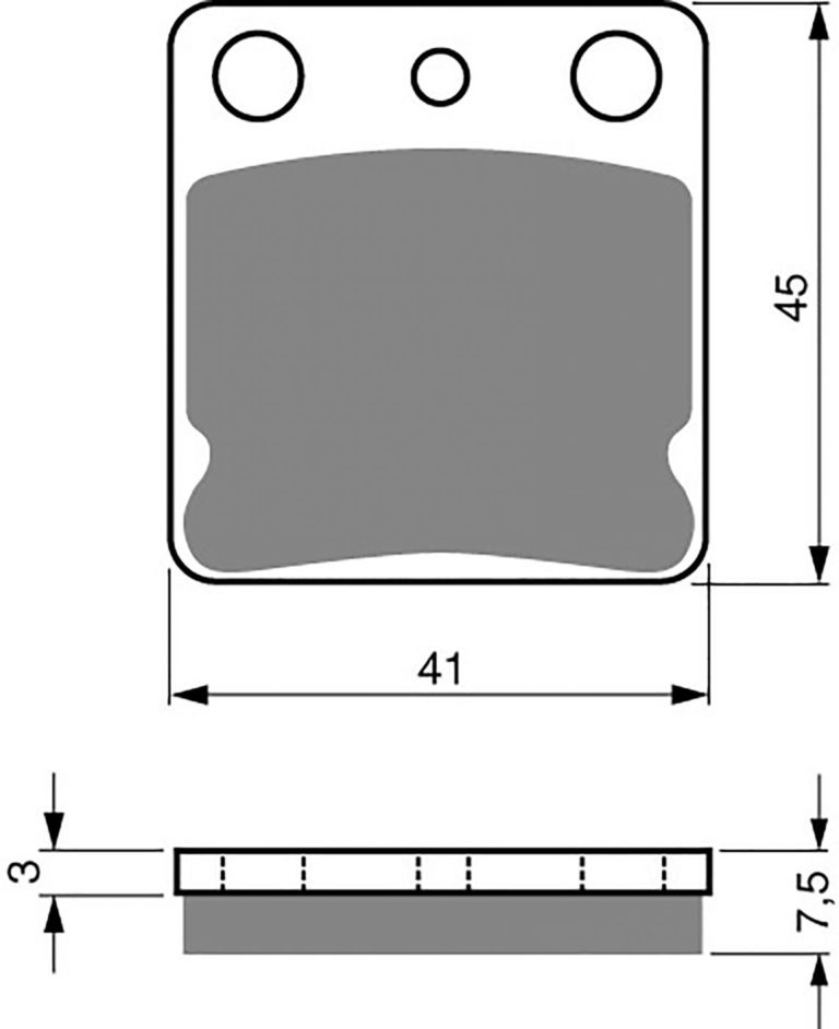 Goldfren AD144,VD120,FA54,FDB250,SBS536 Lexmoto LSM 50, 125 for Motorbikes