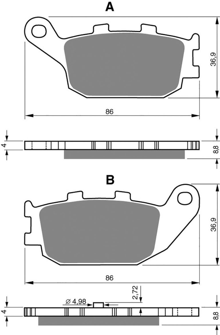 Goldfren AD155,FA358,SBS753,FDB2130 for Motorbikes