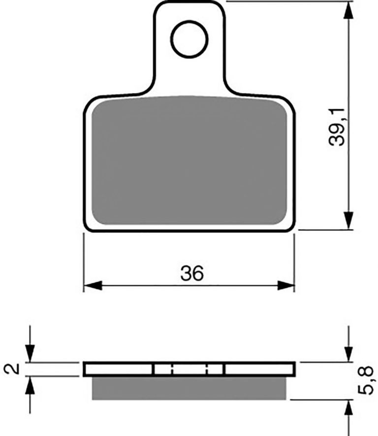 Goldfren AD173,FA351,FDB2127,VD9003 for Motorbikes