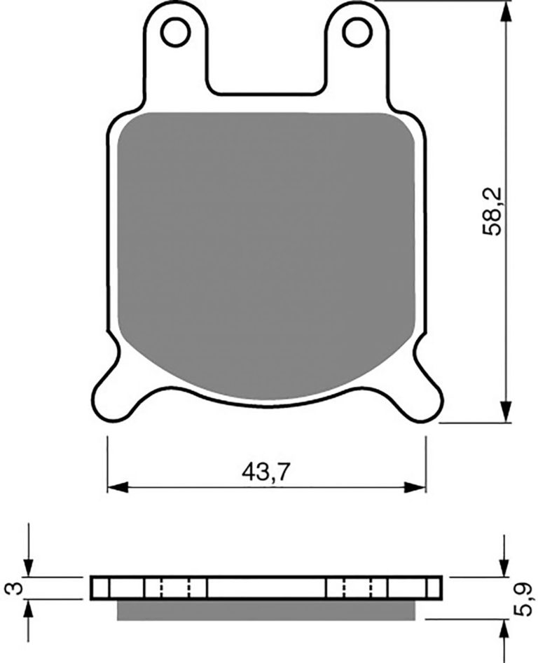 Goldfren AD184,VD928,FA76,SBS560 for Motorbikes