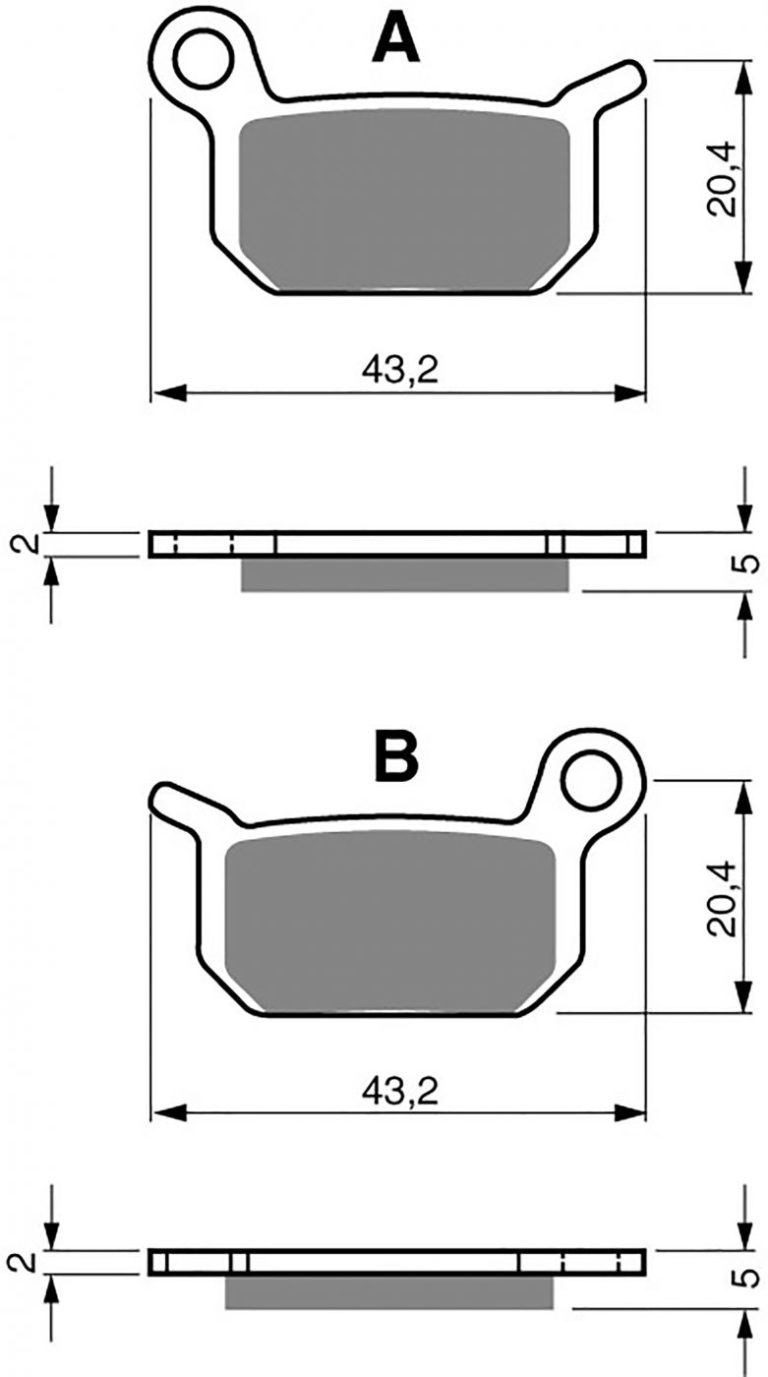 Goldfren AD190,FA325,SBS794,FDB2183,DP923,VD991 for Motorbikes