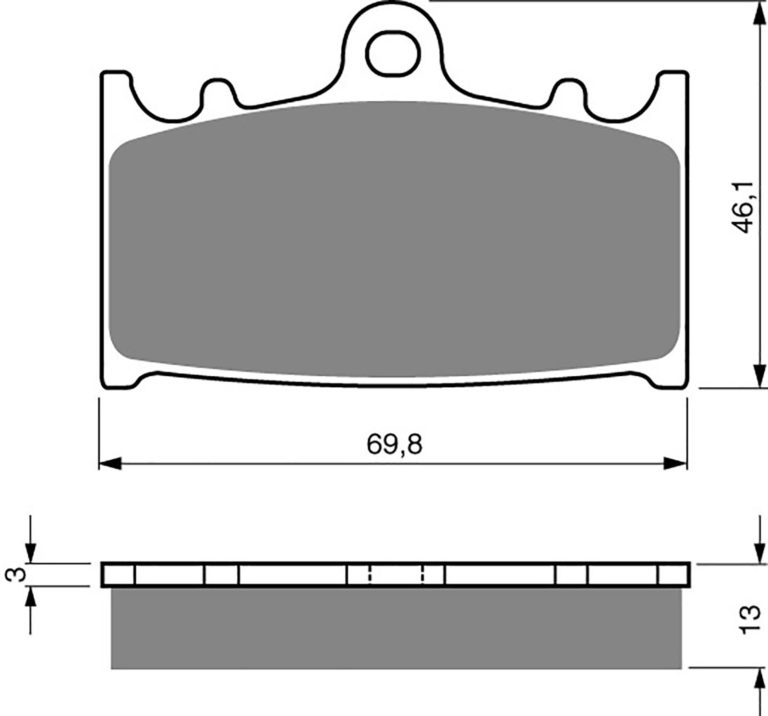 Goldfren AD206,FA366,SBS789,FDB2163 for Motorbikes