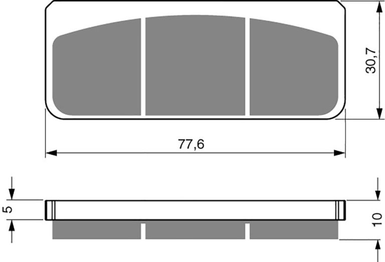 Goldfren AD219 as fitted to Nissin Racing 3910 for Motorbikes